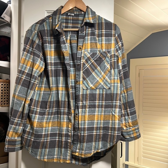 aerie Tops - Aerie oversized flannel
